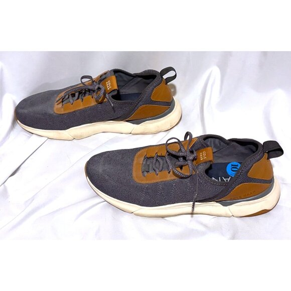 Cole Haan Zerogrand Grand Sport Knit Gray Shoes 10.5 M C31441 Trainer Sneakers - Picture 3 of 7